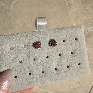 Pandora october gem stud earrings